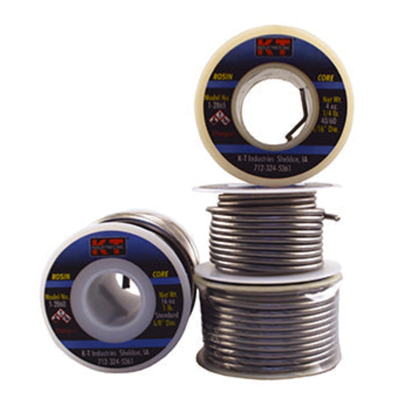 K-T Industries Rosin Solder 1/16 Dia 1/4 Lb
