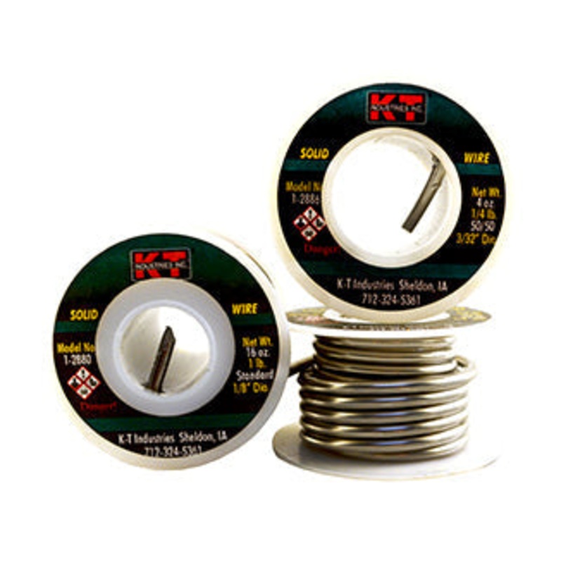 K-T Industries Solid Core Solder 50/50 1/8 Dia 1/4 Lb