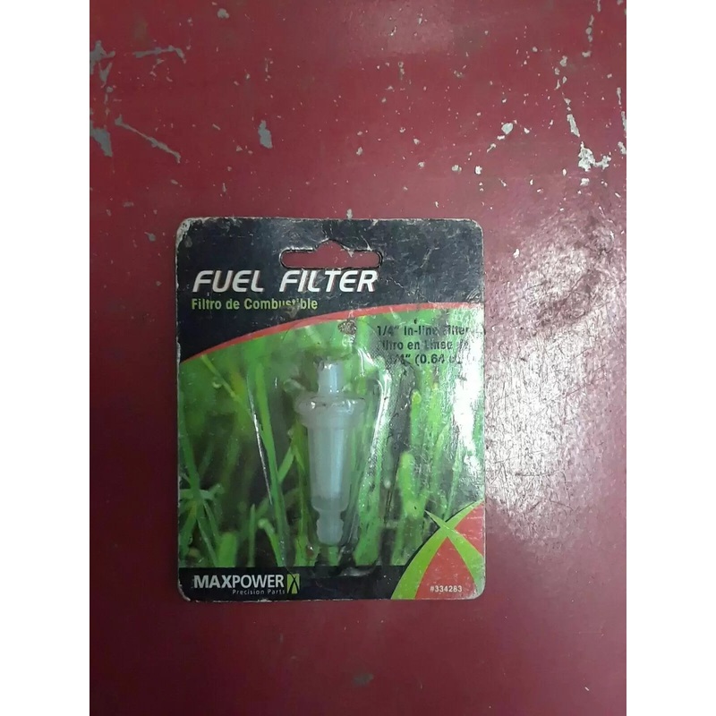 MaxPower 1/4-Inch Fuel Line Filter