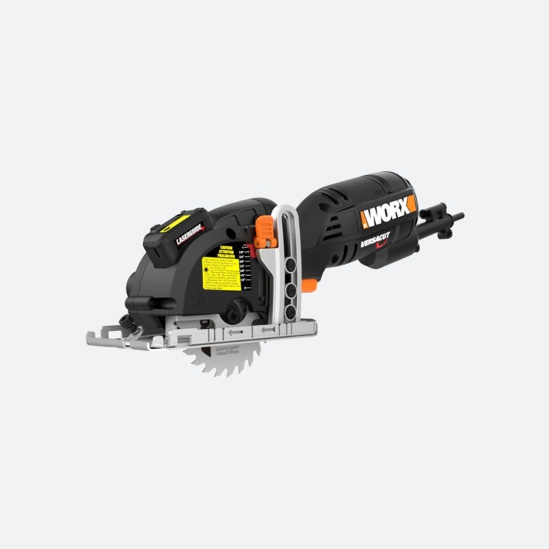 Worx Versacut 3-3/8 Compact Circular Saw with Laser Guide Technology