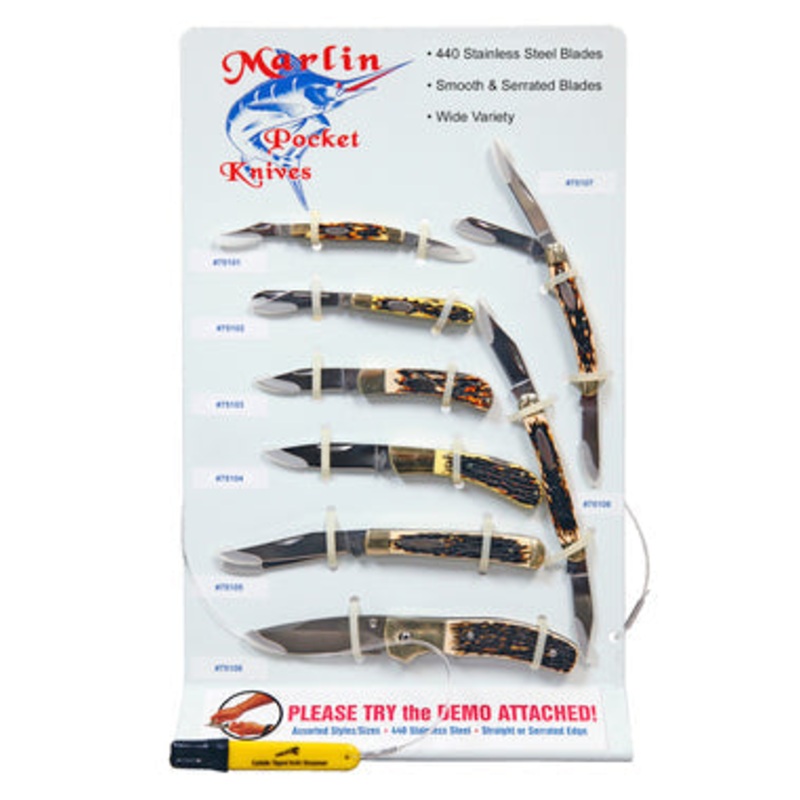 Alco Manufacturing 3 Bone Handle Knife