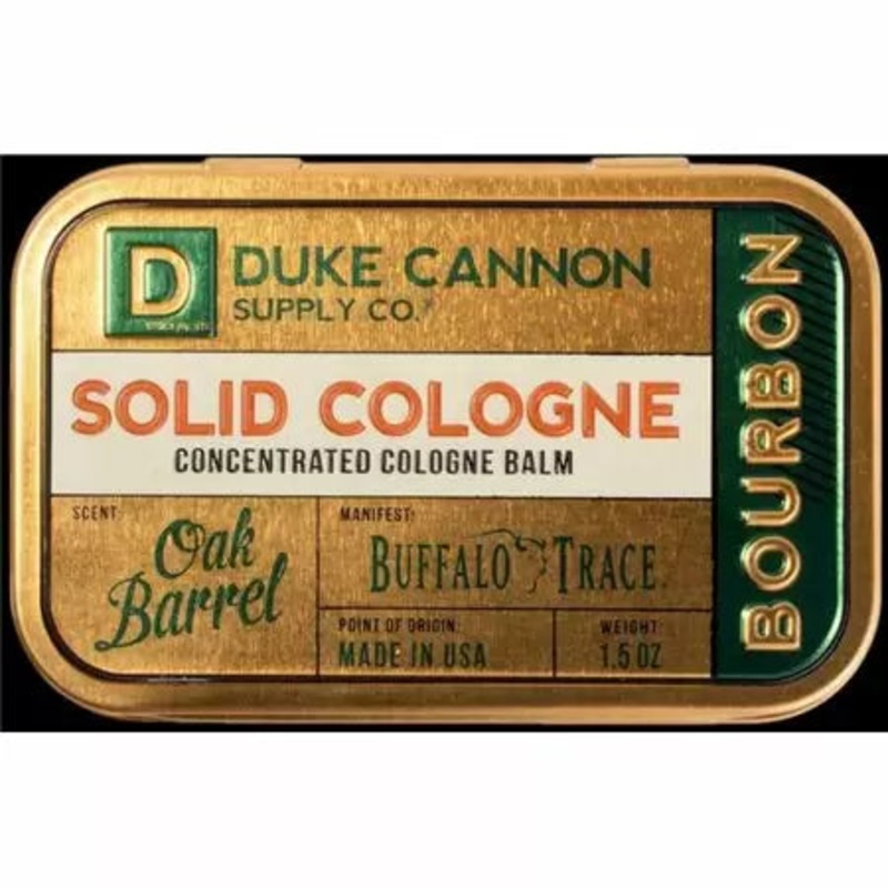 Duke Cannon Bourbon Solid Cologne – 1.5oz