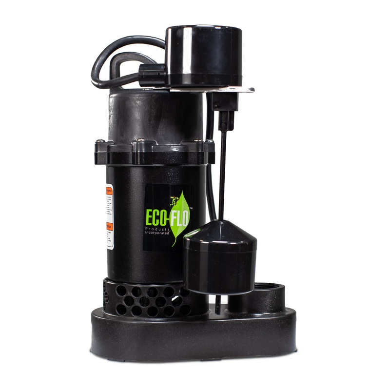 Eco-Flo  HP Anodized Aluminum Sump Pump