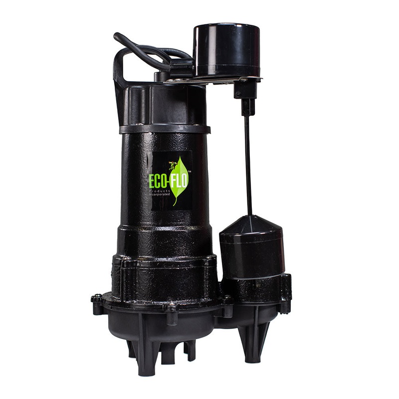 Eco-Flo  HP Heavy Duty Cast Iron Sump Pump