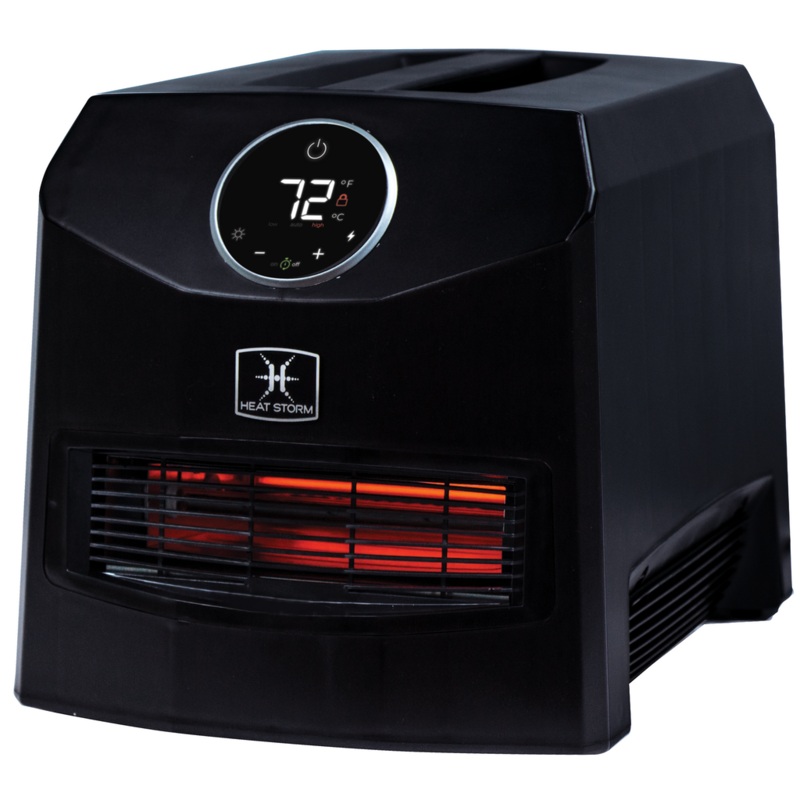 Heat Storm TOUCH SCREEN – 1500 Watt ~ Infrared Space Heater ~ Portable with Handle – MOJAVE