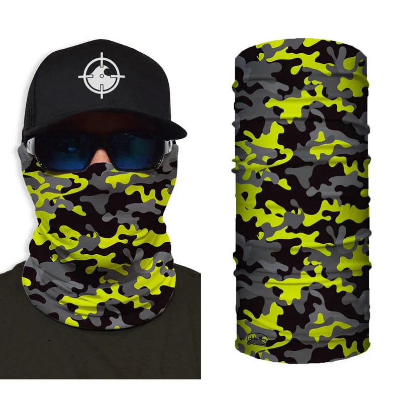 John Boy Camo-Black G Face Guard