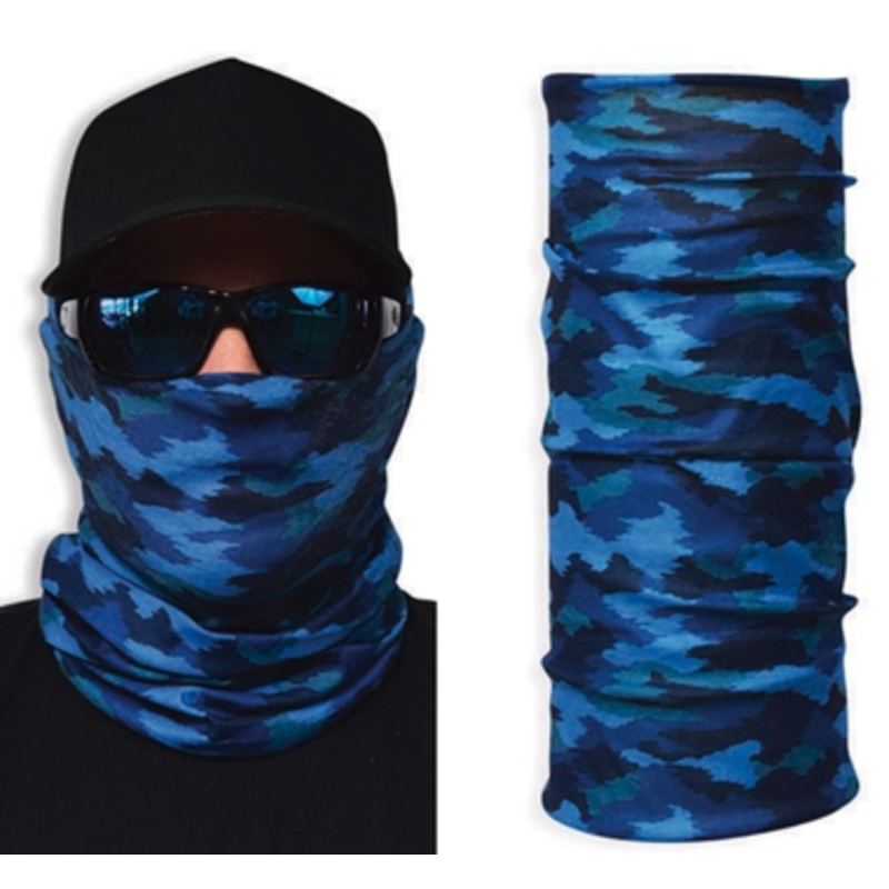 John Boy Face Guard Mask – Blue Camo