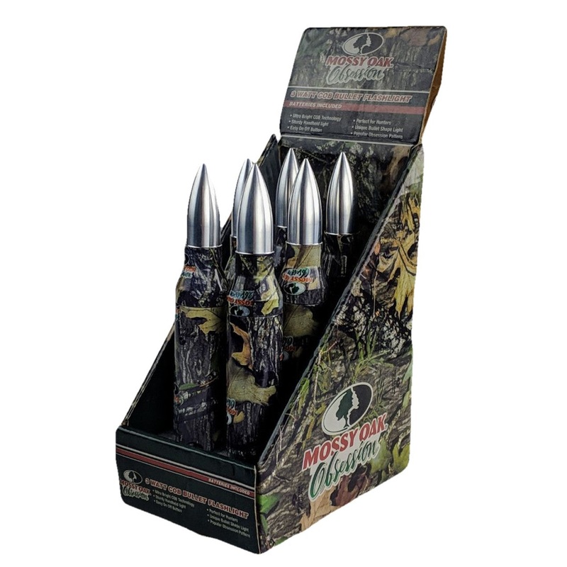 Mossy Oak 3 Watt COB Bullet Flashlight